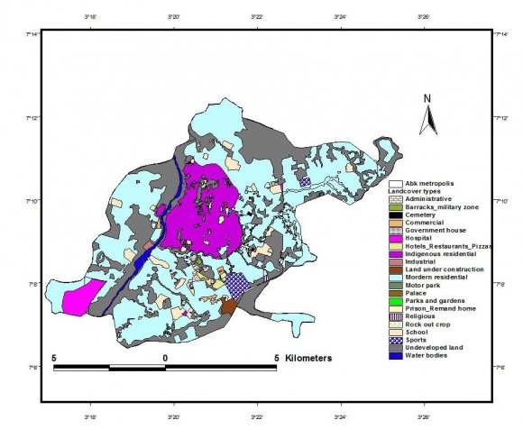 ) summarizes the area occupied (number of pixels) by each class of the images (MSS-1975 and TM -2002) by unsupervised classification methods (K-mean and Iso-data methods). A -Unsupervised classification of 1975 -MSS image by isodata method. may introduce spurious change detections. Postclassification comparison has been used, e.g., to detect: non-urban to urban or forest to cropland conversion, and changes in general land use, wetlands and forests. is that classification errors, which are usually common, between the scenes. The main problem of this approach B -Unsupervised classification of 1975-MSS image by k-mean method. C -Unsupervised classification of 2002-TM image by isodata method. D -Unsupervised classification of 2002-TM image by k-mean method.