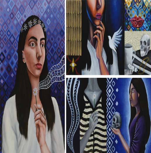 Figure 1: Aeluna, Middle Eastern, 17 years