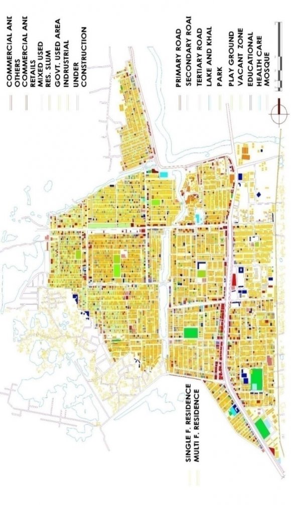 Figure 7: Jagged skyline of Uttara