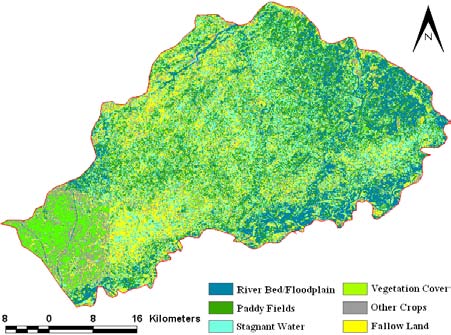 Figure 6 : Supervised Classification 2001 Figure 7 : Supervised Classification 2010