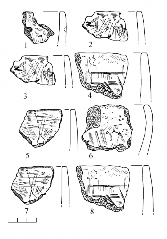 jar-shaped, 2 -slightly-profiled, 3 -carinated vessels.