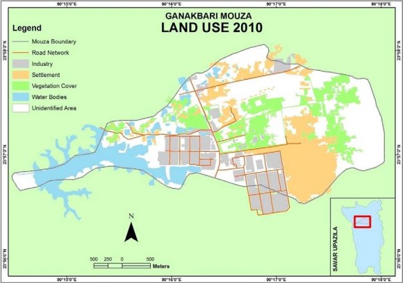 Figure 6 : Land Use Pattern in 2013