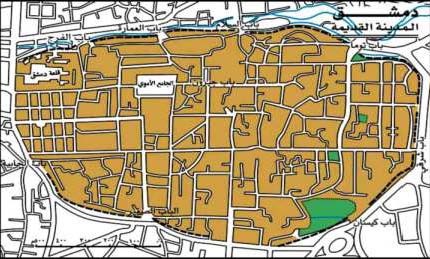 Figure 1: Urban space (FORUM) as a radiological center of the traffic routes in the Romanian cities