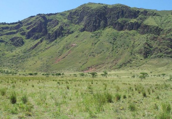 Source:Kipkiror, 2016. Plate 18: The entrance (E) of one of the large caves found near Natan market, on the plains south of the Silali basin.Source:Kipkiror, 2016. Plate 19: The cave on Plate 18 from the inside.