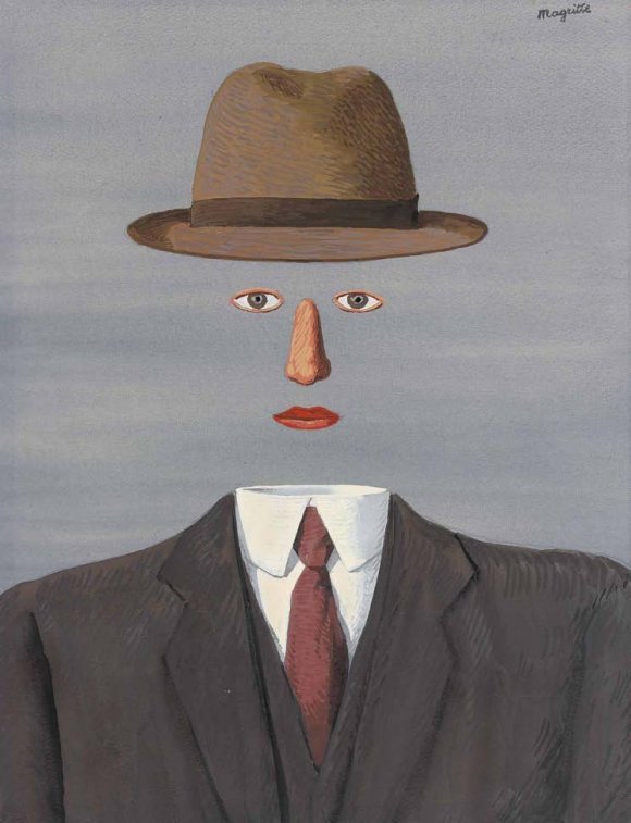 Fig. 3: René Magritte, Il paesaggio di Bauci, 1966. The Menil Collection, Houston.