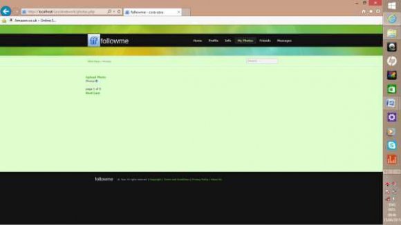 Figure 4.5: showings of friends on the link