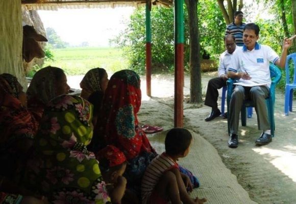 Figure 1: FGD to evaluate socio-economic conditions, accessibility, affordability and acceptance of the sanitation technologies by the users.