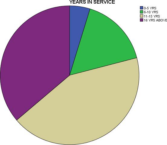 Figure 4.3: Pie Chart plot showing the gender of respondents