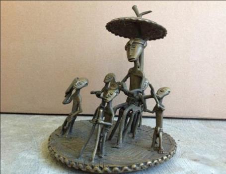 Figure 17: Akan erotic gold-weight for sale online. Private Collection. F.d.G in NL/Tribal Art