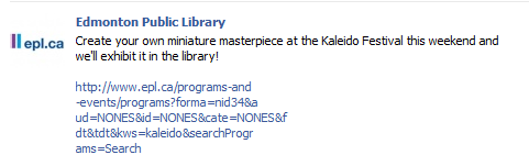 Figure 7 : Cleveland Public Library, new items