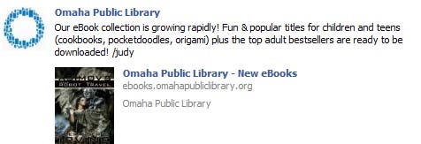 Figure 16 : Nashville Public Library, Book review Some of the libraries recommended books on specific topics intended for users who are interested in that topic. Examples are shown in Figures 17 to 19.