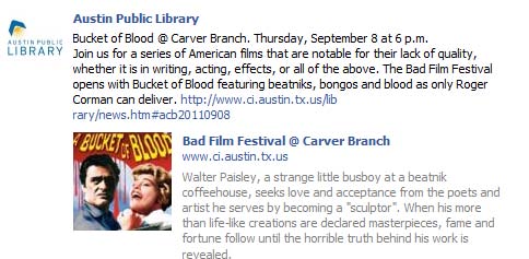 Figure 17 : Nashville Public Library, book recommendation for intended users