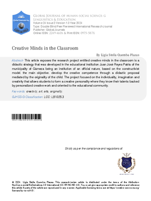 Creative Minds in the Classroom