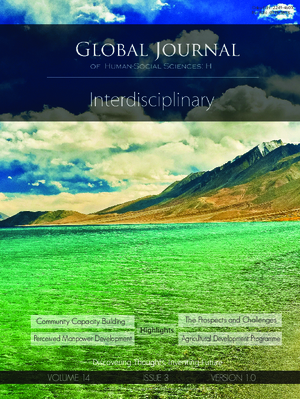 GJHSS-H Interdisciplinary: Volume 14 Issue H3