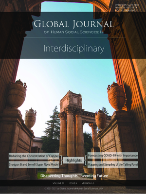 GJHSS-H Interdisciplinary: Volume 21 Issue H9