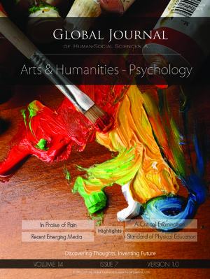 GJHSS-A Arts & Humanities: Volume 14 Issue A7