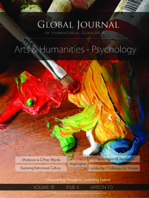 GJHSS-A Arts & Humanities: Volume 15 Issue A4