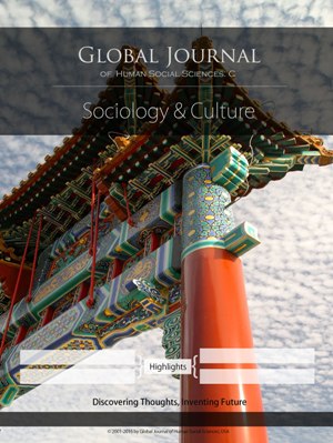 GJHSS-C Sociology: Volume 15 Issue C8