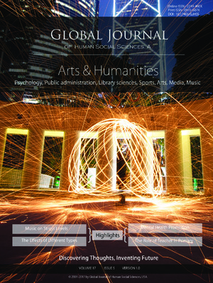 GJHSS-A Arts & Humanities: Volume 17 Issue A5