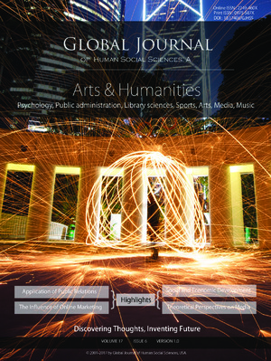 GJHSS-A Arts & Humanities: Volume 17 Issue A6