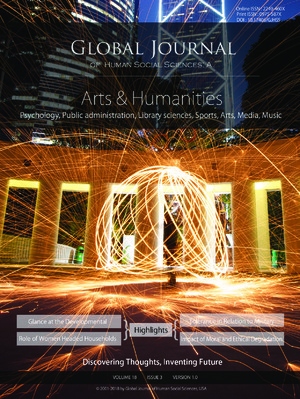 GJHSS-A Arts & Humanities: Volume 18 Issue A3