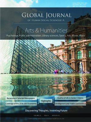 GJHSS-A Arts & Humanities: Volume 20 Issue A4