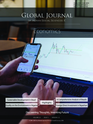 GJHSS-E Economics: Volume 23 Issue E5