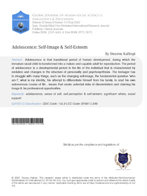 Adolescence: Self-Image