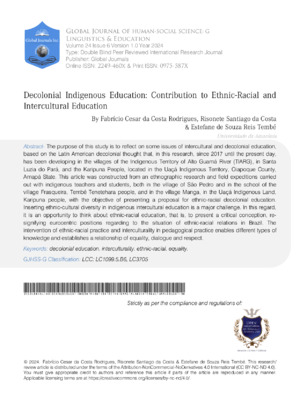 Decolonial Indigenous Education