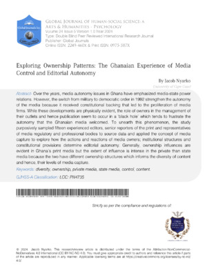  Exploring Ownership Patterns