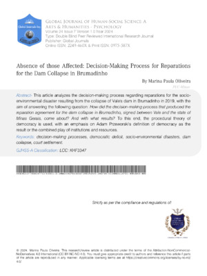 Absence of those Affected