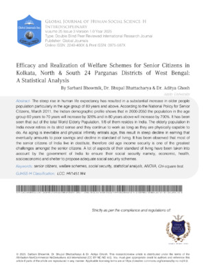 Efficacy and Realization of Welfare Schemes