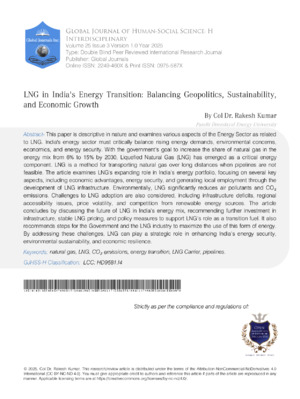 LNG in Indias Energy Transition