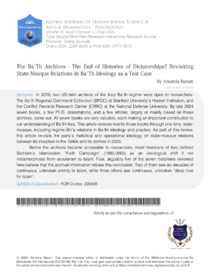 The BaTh Archives - The End of Histories