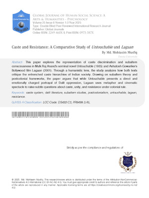 Caste and Resistance: A Comparative Study of Untouchable and Lagaan